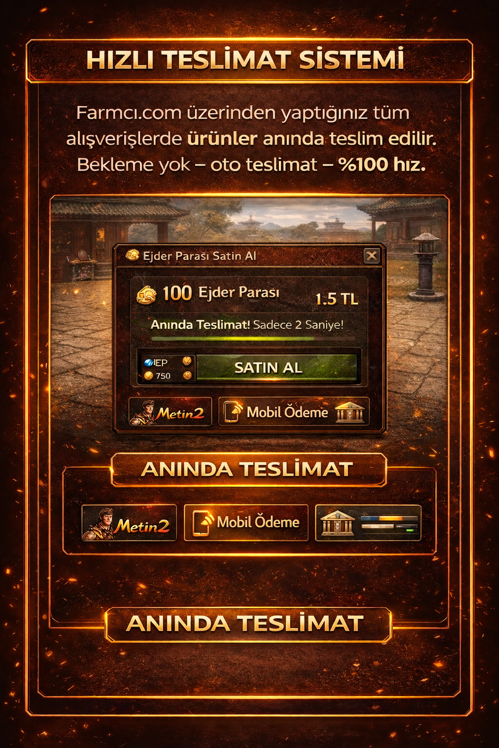 Hızlı Teslimat Sistemi